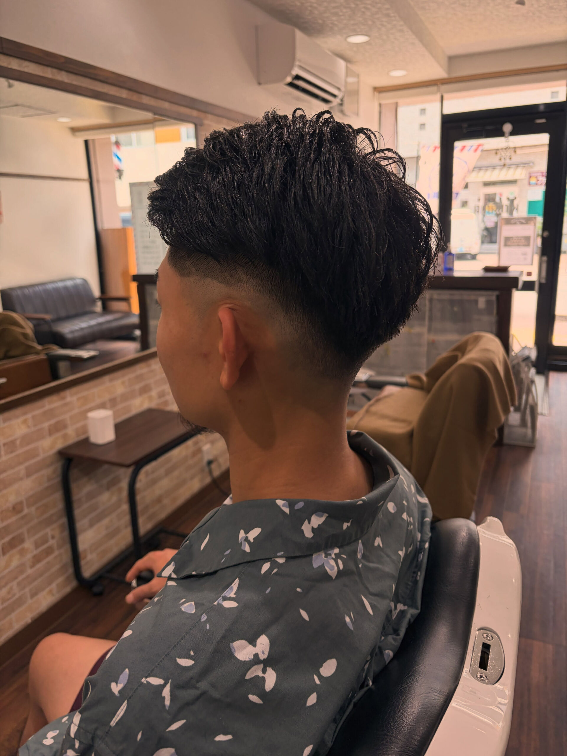 スキンフェード✖️7：3パート💈